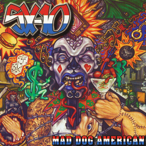 

Виниловая пластинка Sx-10: Mad Dog American - Red/blue Splatter