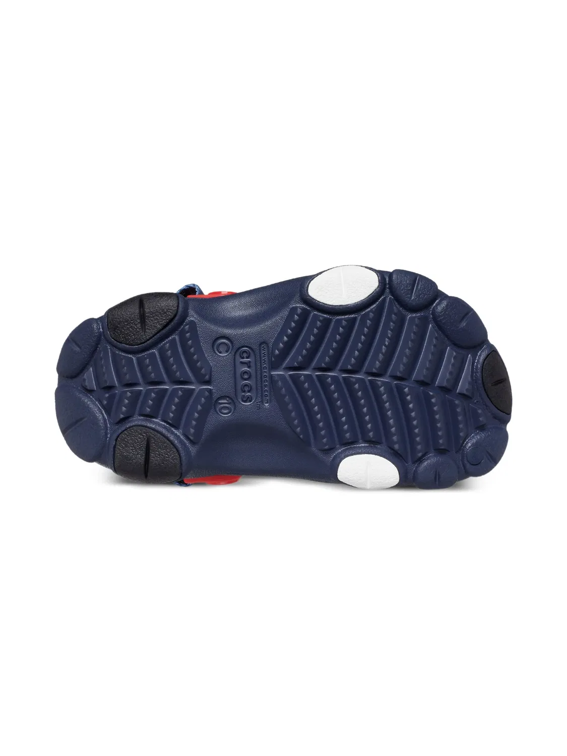 Клоги Spider-Man для активных детей Crocs, красный — фото 2