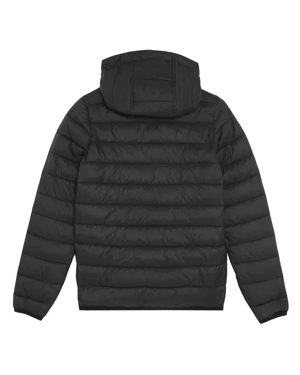 Зимняя куртка с капюшоном Lightweight padded Lyle & Scott, Jet Black, черный — фото 2