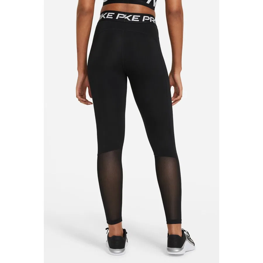Женские спортивные леггинсы Nike Pro 365 с принтом, Черный — фото 2