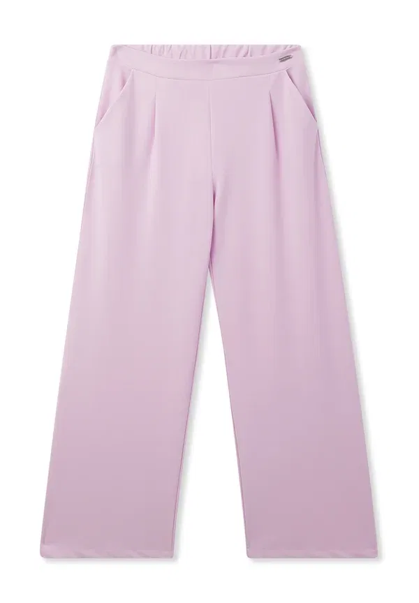 Брюки из полиэстера с эластаном Trousers Terranova, lilla, сиреневый — фото 4