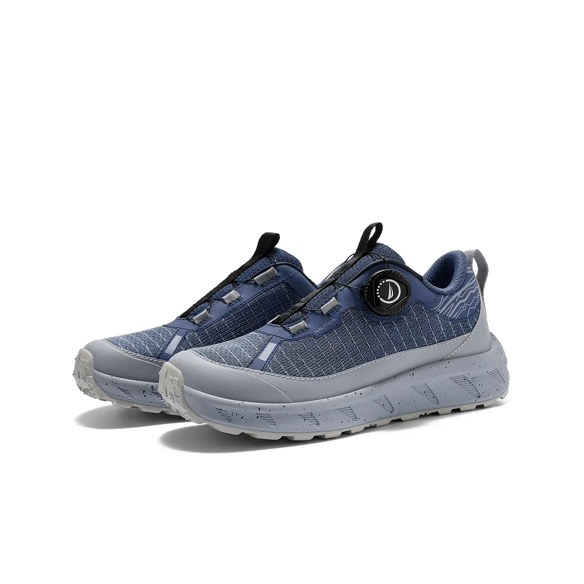 Детские кроссовки для школы с длинным шнурком NAUTICA, Dusty Sea Blue — фото 3