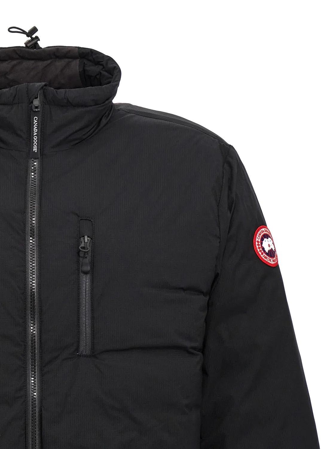 Мужская куртка утепленная с капюшоном Lodge Canada Goose, Black — фото 3