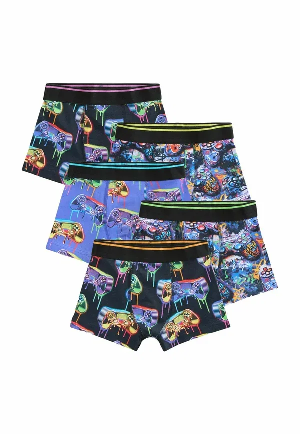 Боксеры с принтом Regular fit - boxers 5 pack - trunks Next, Grafitti Gamer