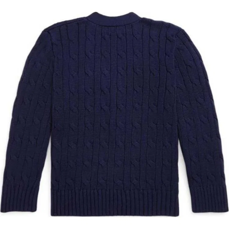 Детский свитер с длинным рукавом Standard RL Marine Blue Polo Ralph Lauren, RL Marine Blue — фото 3