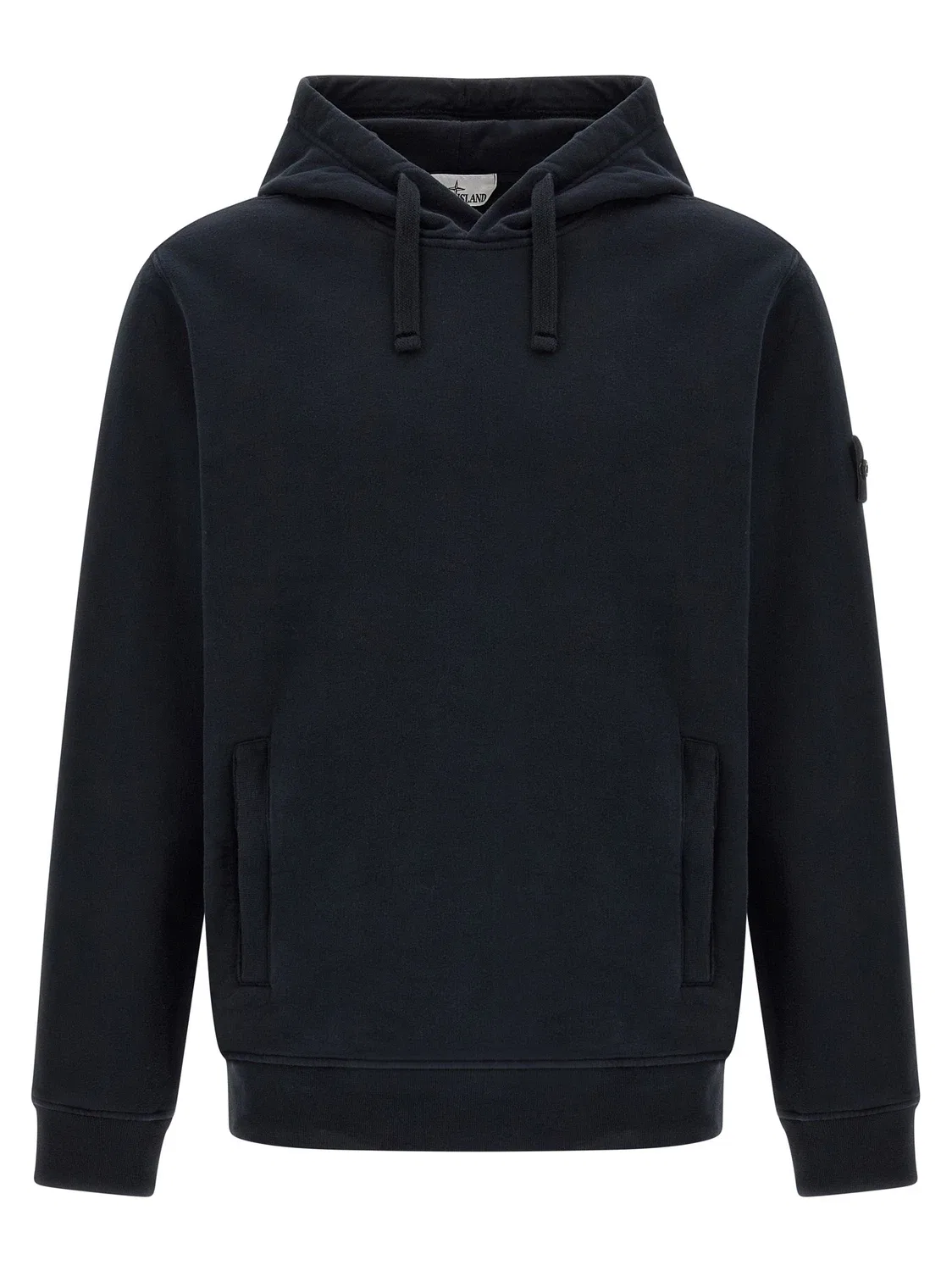 Худи Badge Stone Island, синий
