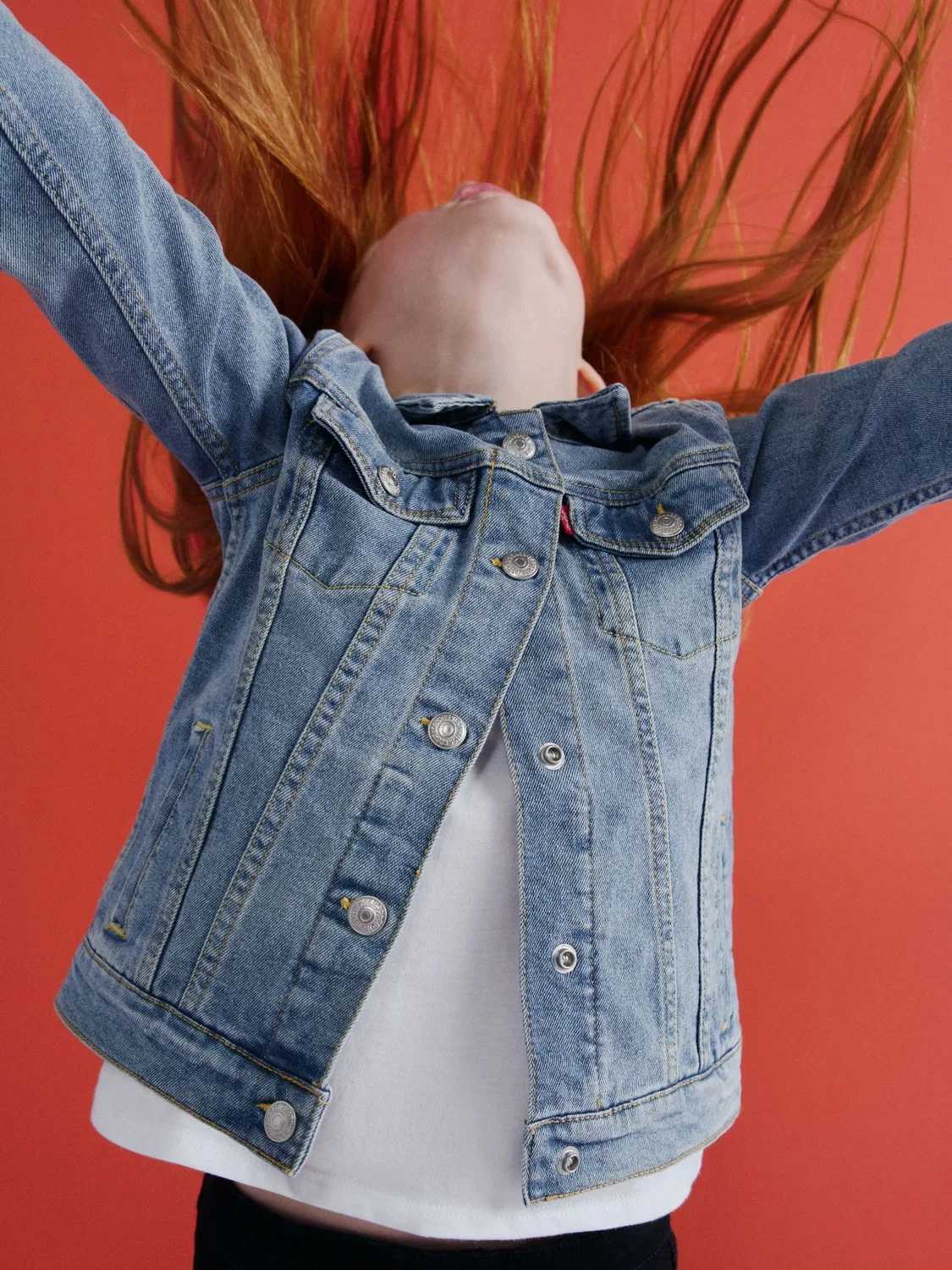 Куртка джинсовая Trucker Levi's, синий — фото 3