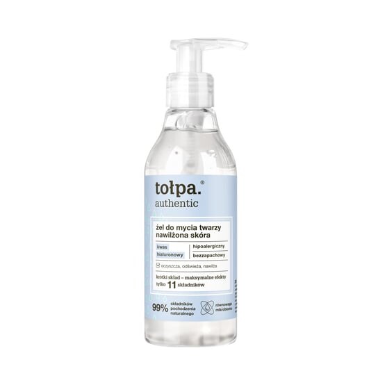 

Гель для умывания для увлажненной кожи, 195 мл Tołpa, Authentic