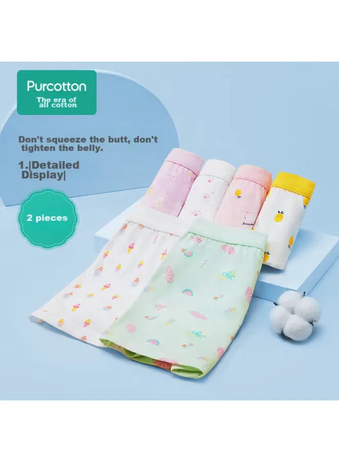 Трусы-боксеры детские хлопковые комплект 2 шт Little Elephant Purcotton, слон и воздушный шар — фото 3