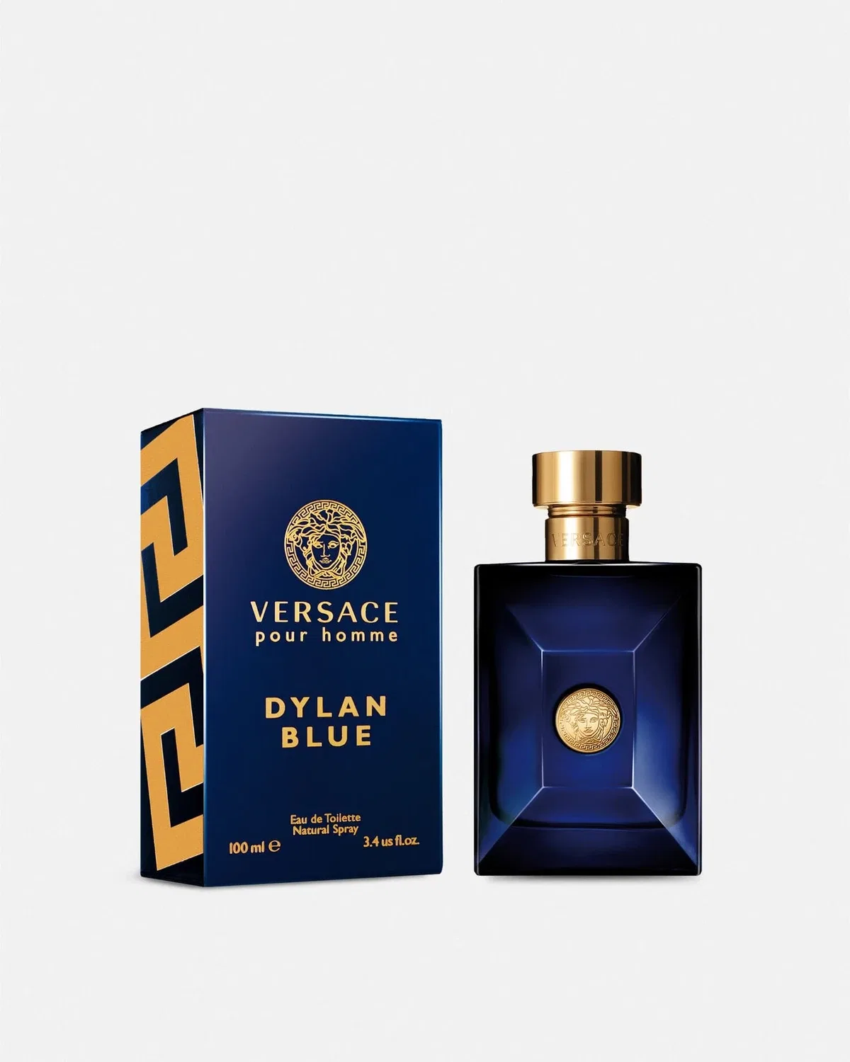 Туалетная вода Dylan Blue Pour Homme 100 мл Versace, синий — фото 2