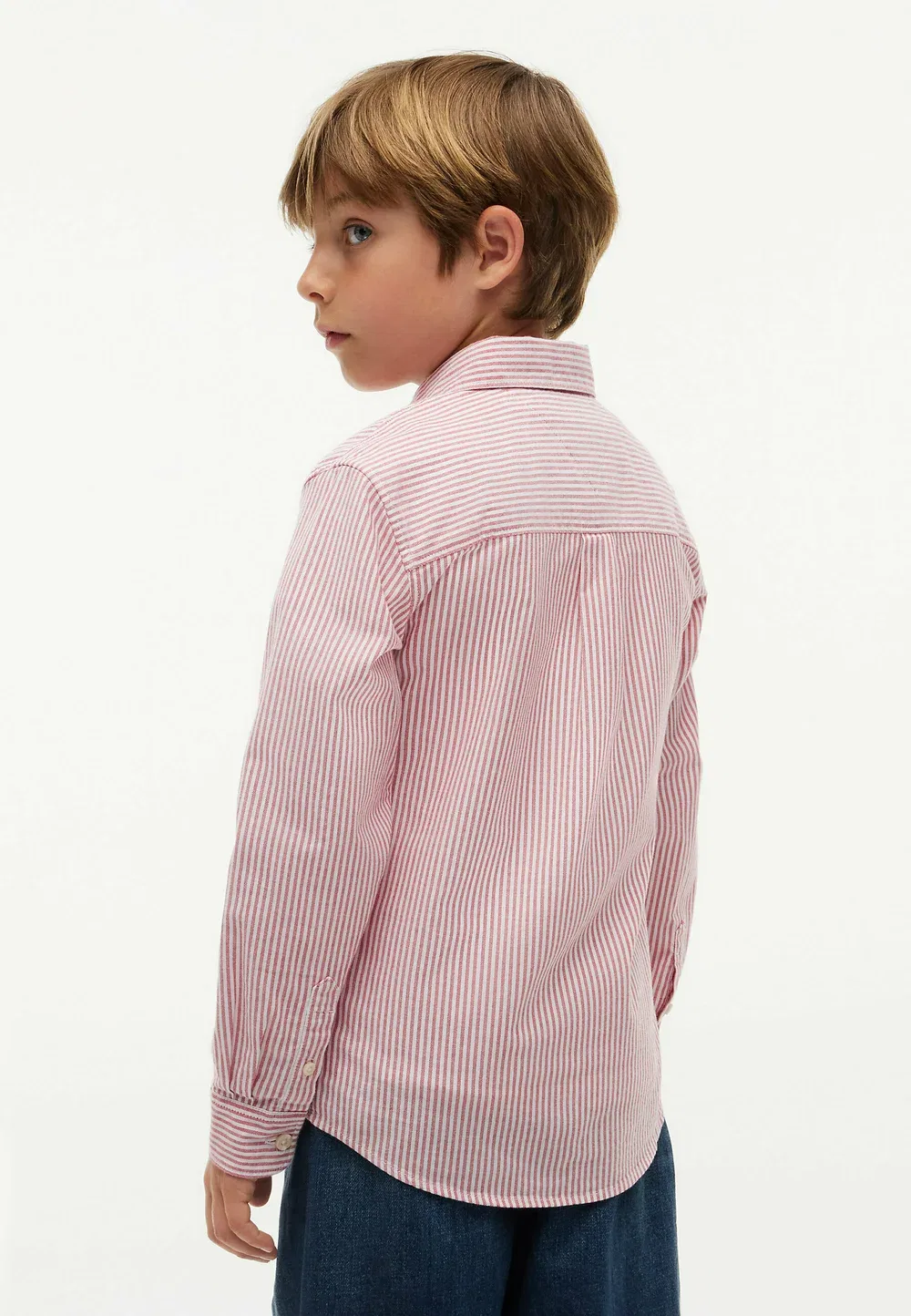 Рубашка с флагом Оксфорд (длина) - рубашка Tommy Hilfiger, Red Glare Stripes — фото 3