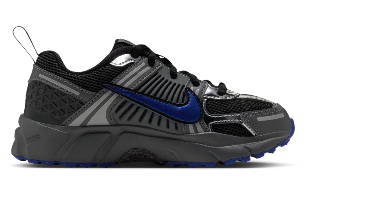 Детские кроссовки для мальчиков с пеноматериалом Nike Vomero 5, Smoke Grey Hyper Royal Anthracite