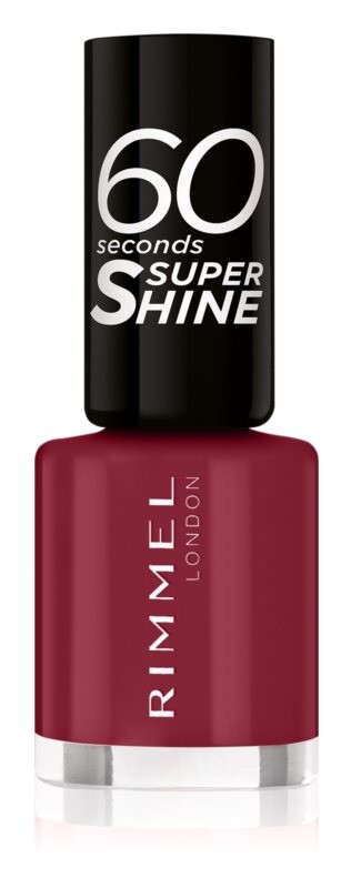 

Лак для ногтей Rimmel 60 Seconds Super Shine, оттенок 710 Oh My Cherry 8 мл