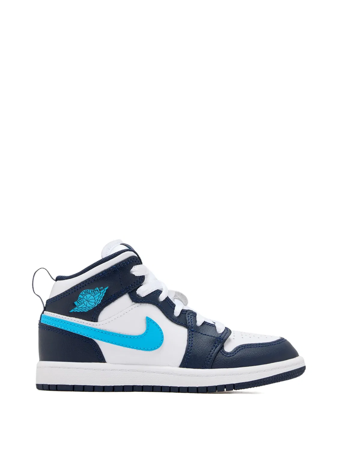 Кроссовки Air Jordan 1 Nike Kids, белый