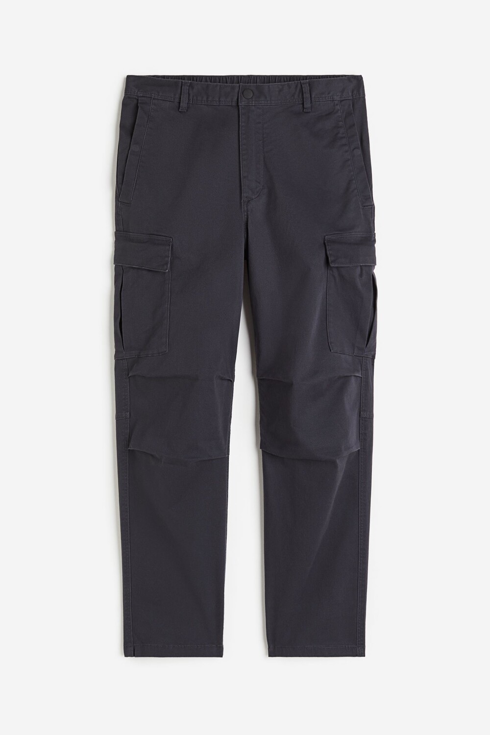 

Брюки H&M Regular Fit Cargo, темно-серый