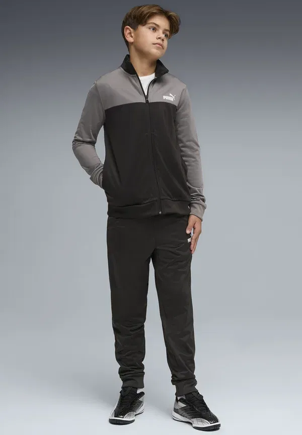 Спортивный костюм из полиэстера Set Unisex Puma, puma black, черный