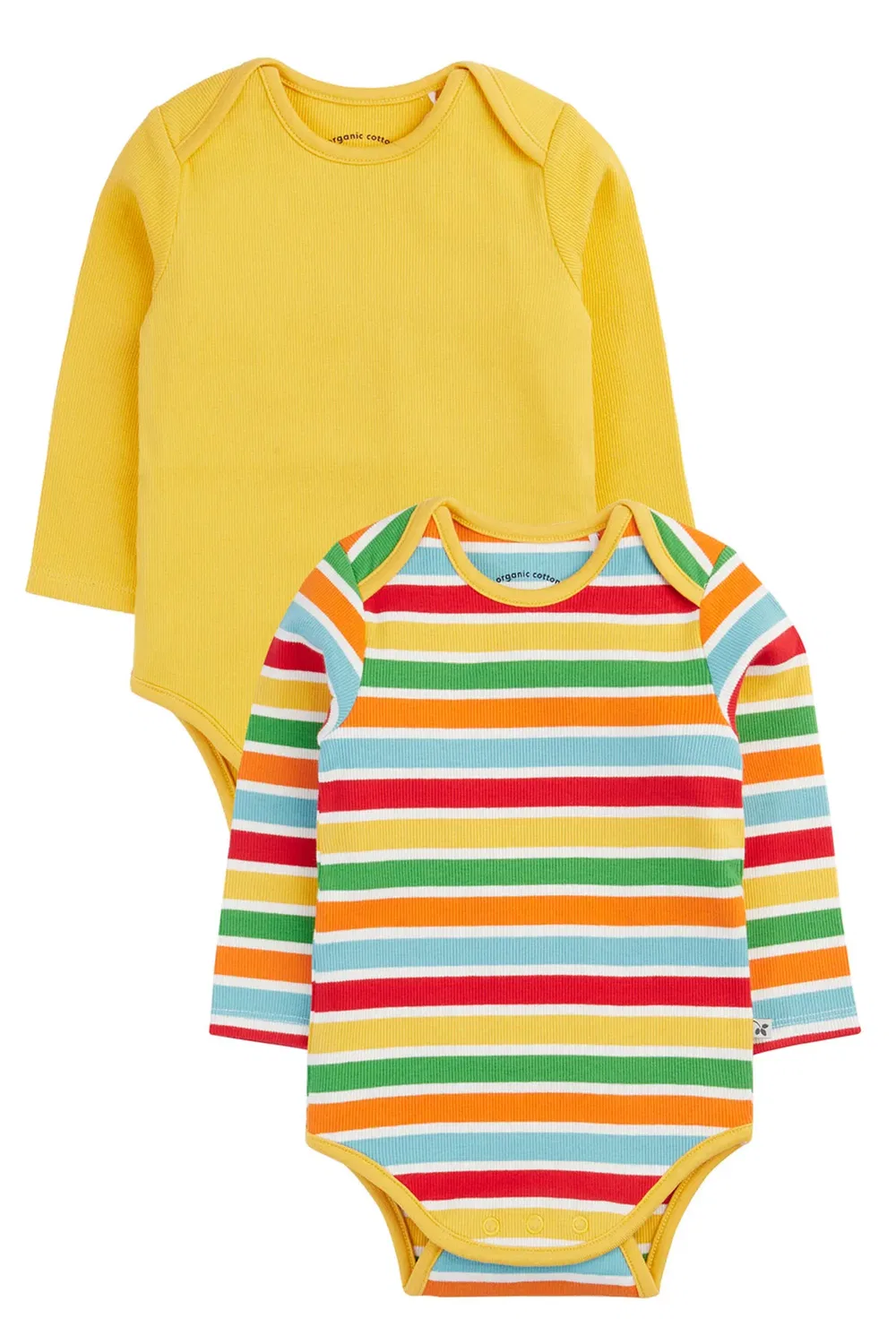 Детский комплект из 2 боди Little rib Frugi, Multi