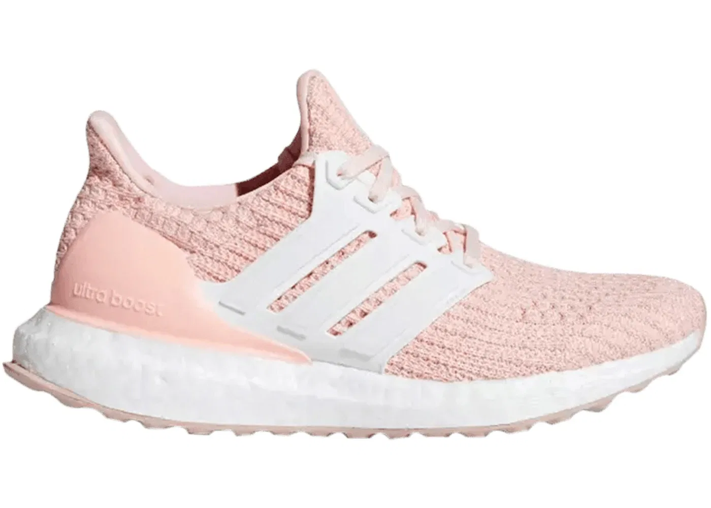 Детские кроссовки с амортизацией Ultra Boost 4.0 Adidas, Clear Orange Running White Cloud White