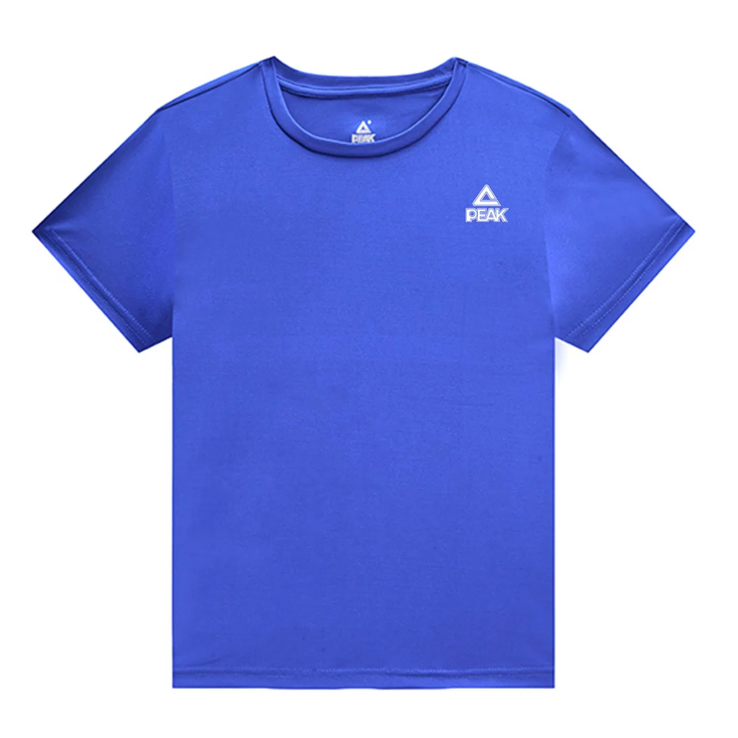 Футболка детская с круглым вырезом, умеренная растяжимость, PEAK, Colorful Blue