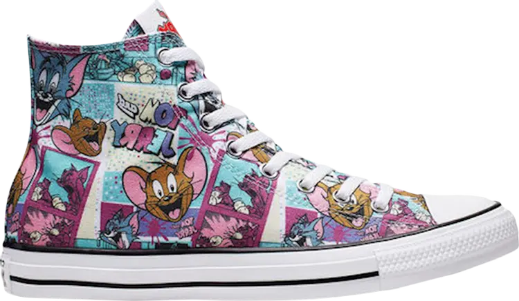 

Кроссовки Converse Tom & Jerry x Chuck Taylor All Star High Multi-Color, разноцветный