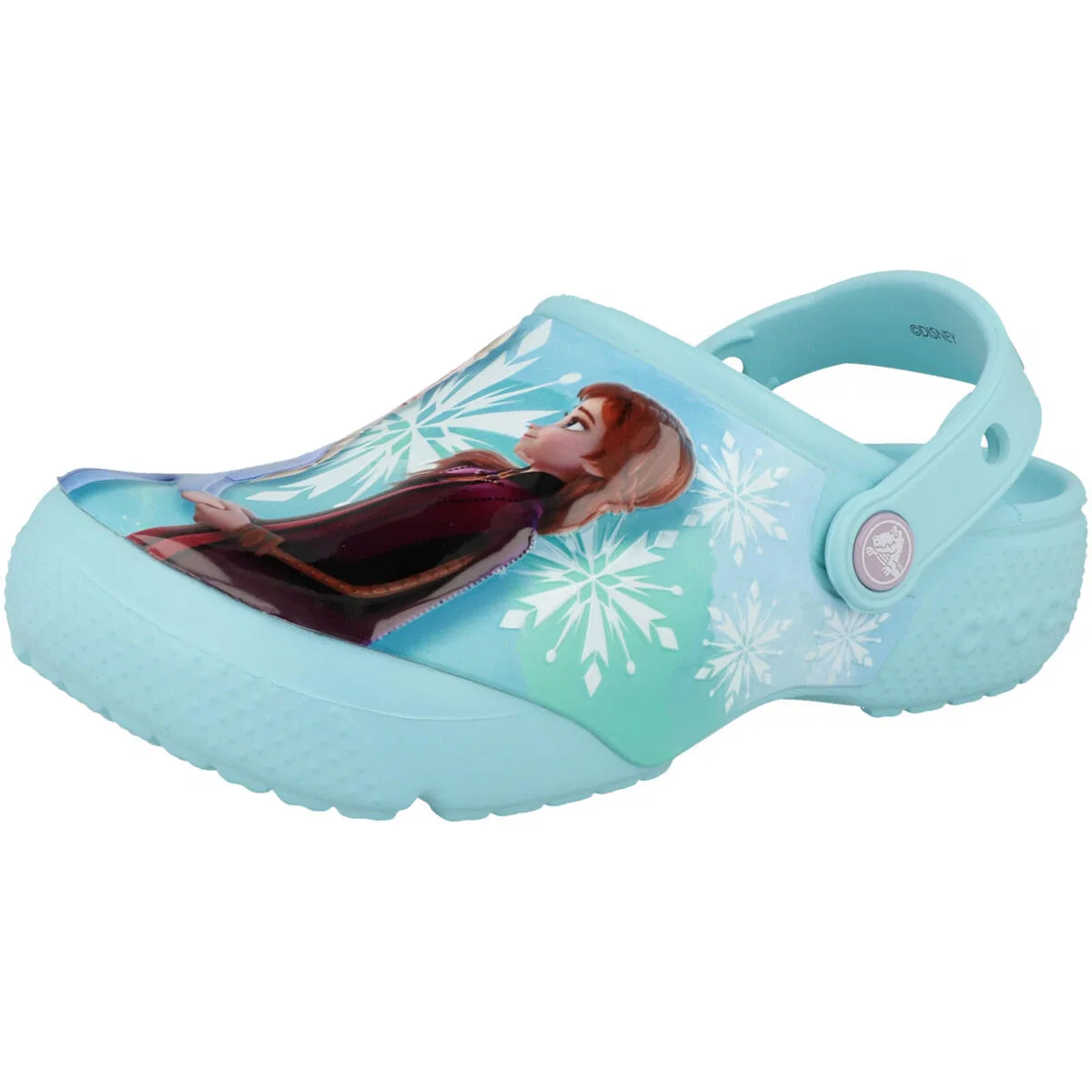 Детские сабо с принтом Classic Frozen II Crocs, Blue — фото 4