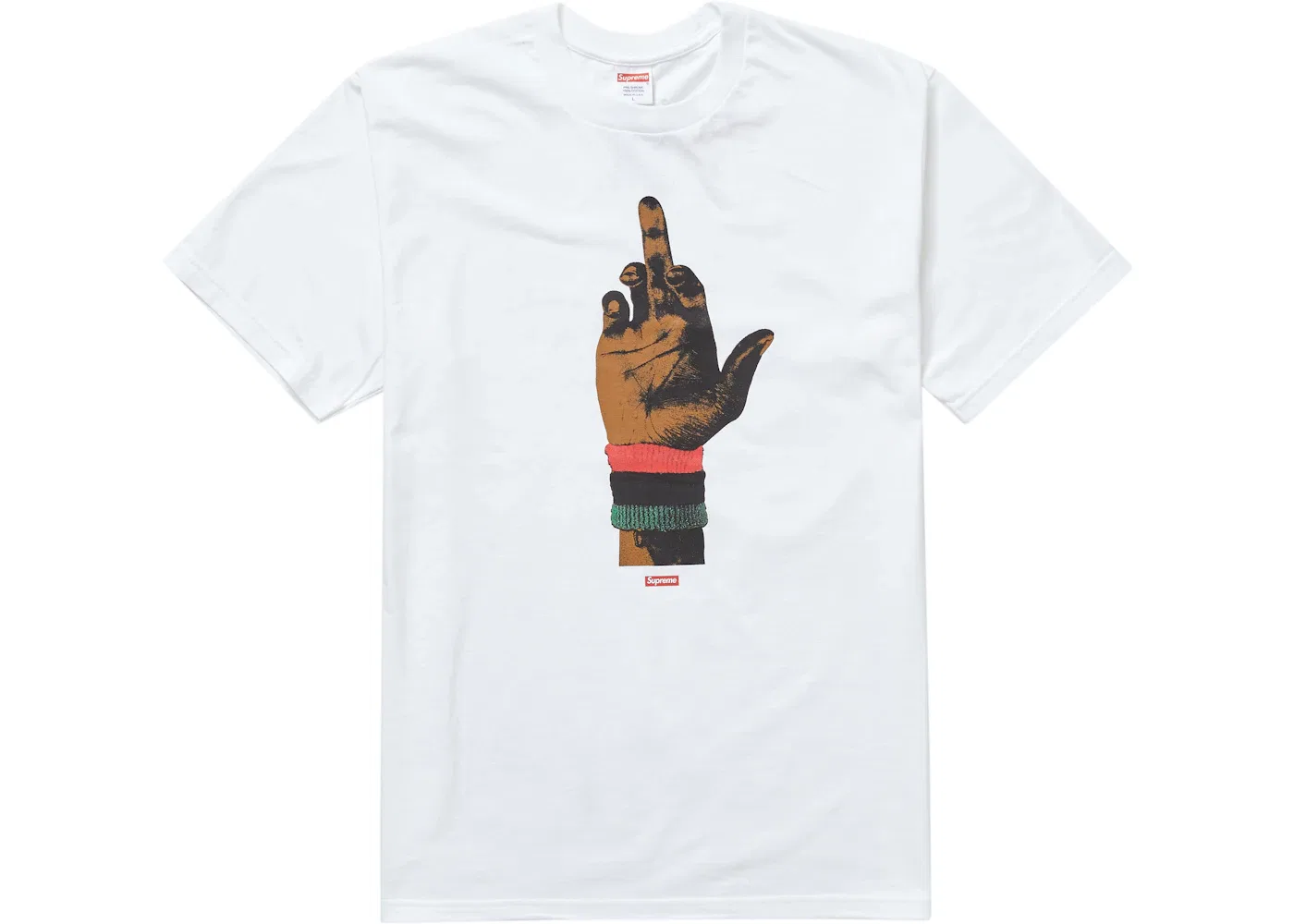 Мужская футболка с принтом Supreme RBG Tee, White