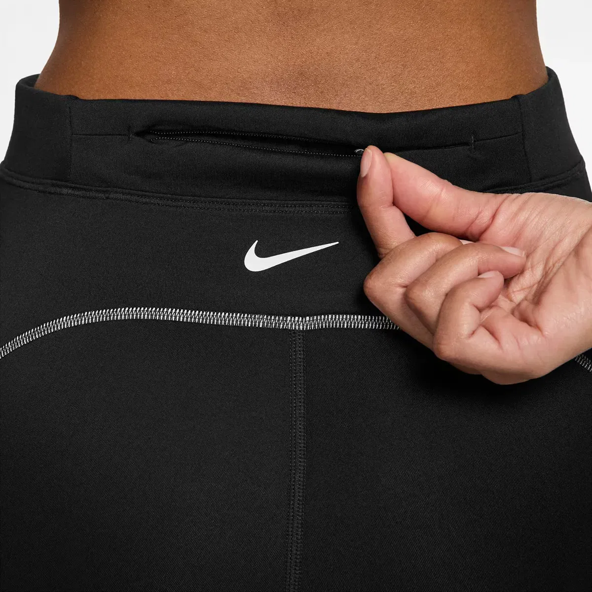 Женские леггинсы с терморегуляцией Swift Nike, Negro — фото 3