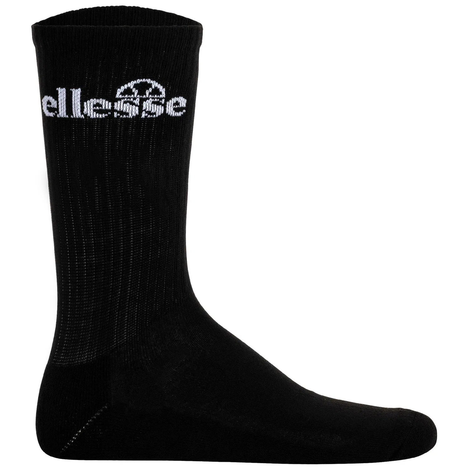 Детские носки спортивные с логотипом TREGO SPORT SOCK Ellesse, Черный — фото 2