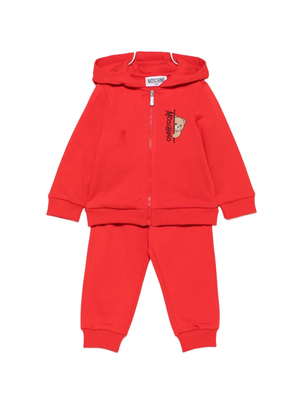 Костюм спортивный Moschino Kids, красный