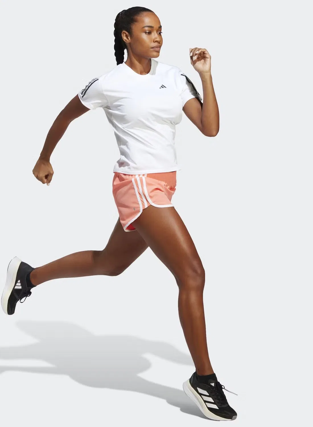 Футболка с влагоотводящей технологией Own the Run Adidas, белый — фото 3
