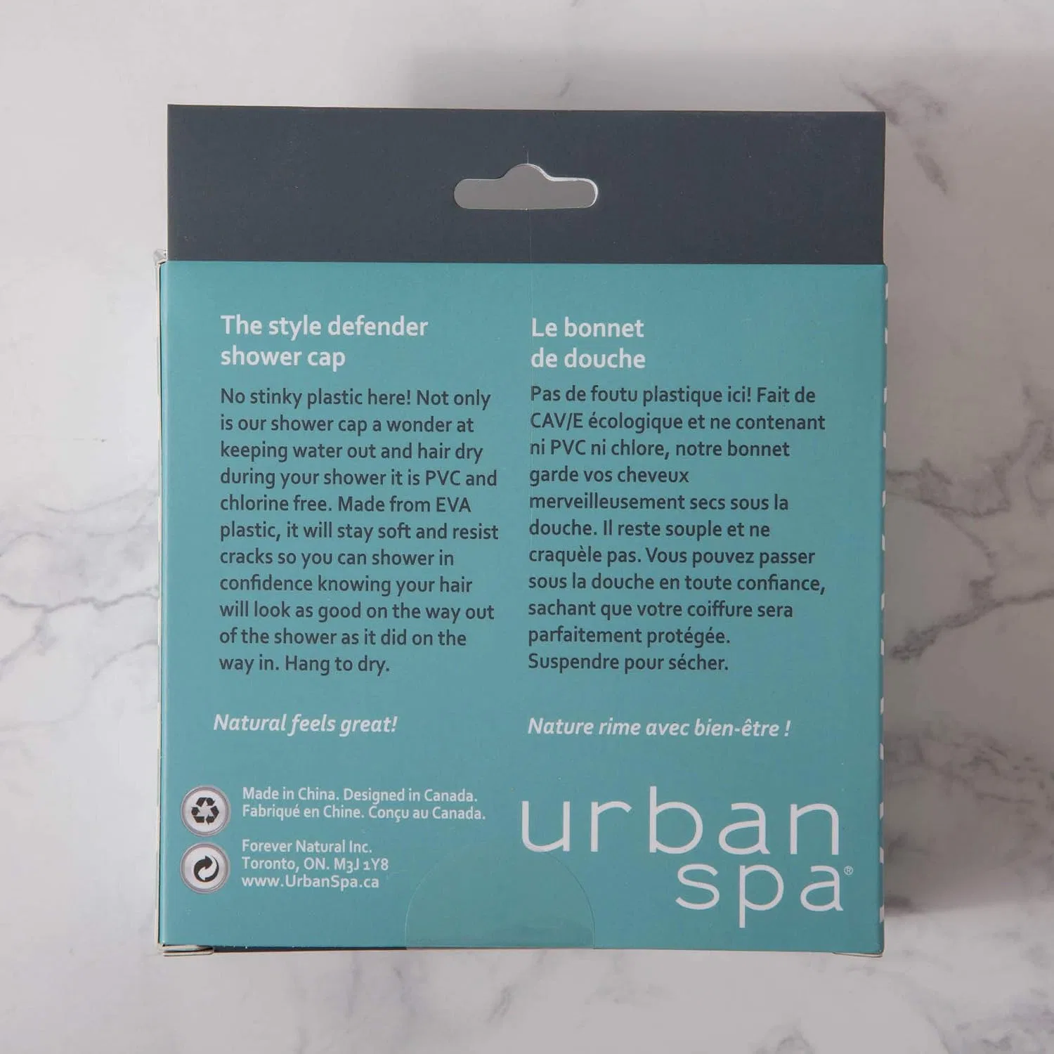 Шапочка для душа Urban Spa, 21.6 x 8.9 x 1.3 см, Шапочка для душа — фото 4