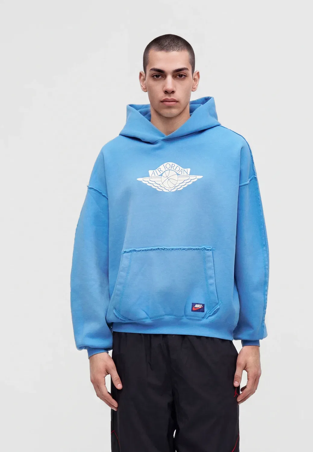 Худи с крыльями Jordan, Blue Beyond/Sail