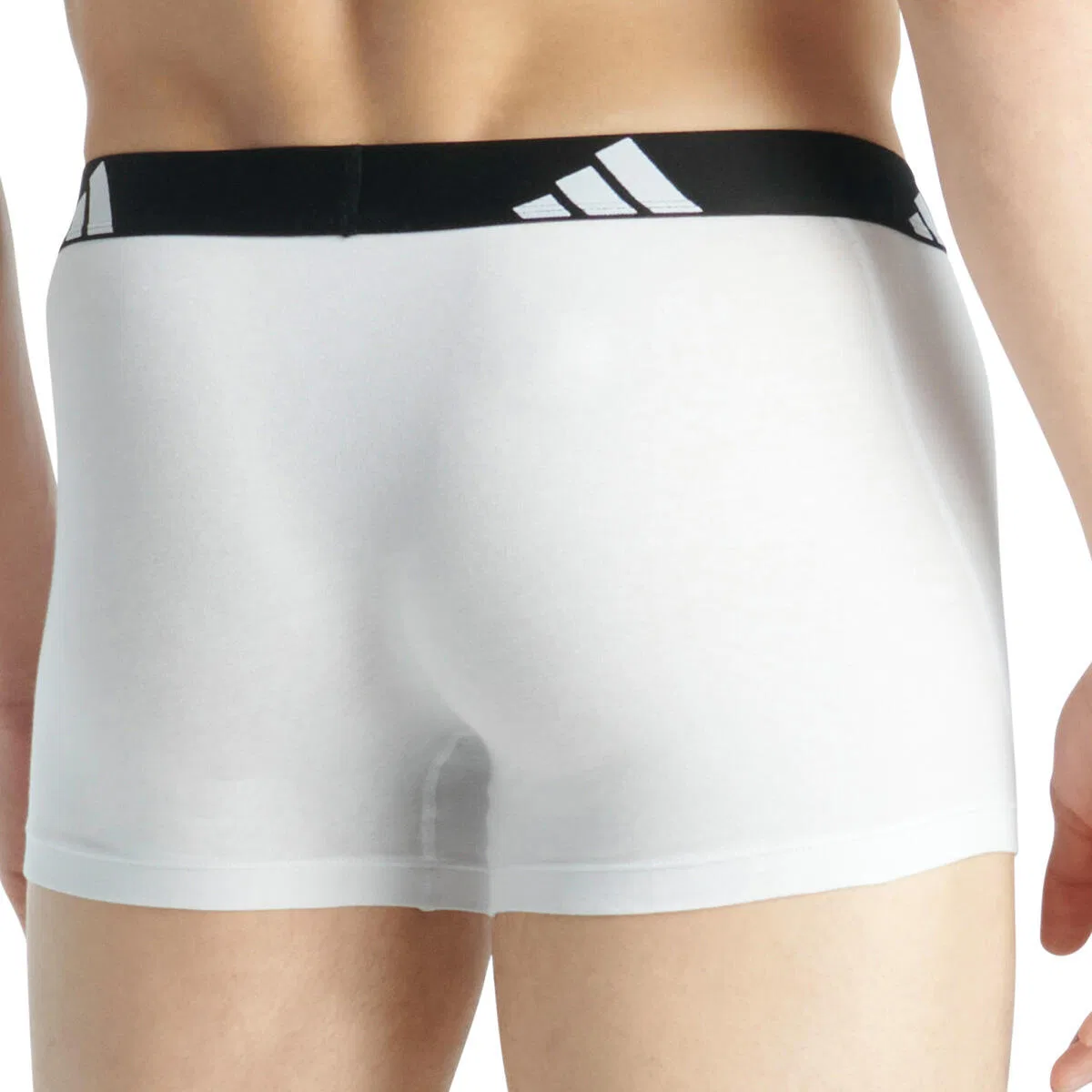 Мужские хлопковые трусы с принтом Retro Short / Pant Active Flex Cotton, Adidas, Kometgrau — фото 3