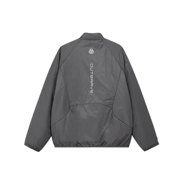 Детская куртка-пуховик с воротником-стойкой FPA, Dark Gray