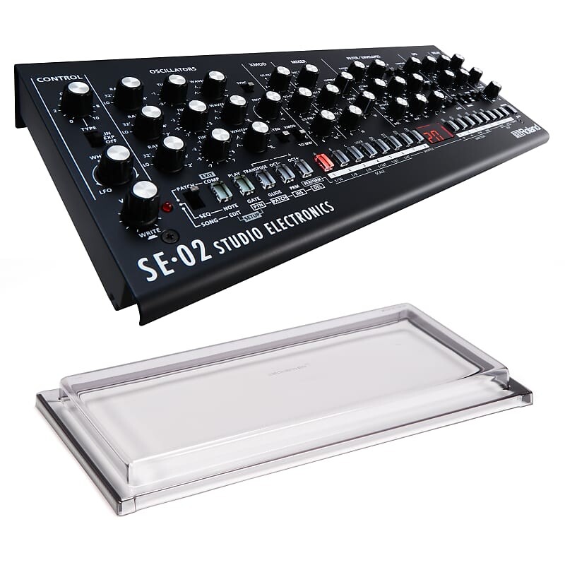 

Аналоговый синтезатор Roland Boutique SE-02 - Decksaver Kit