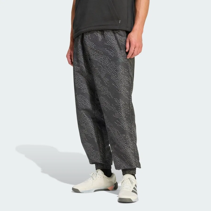 Спортивные штаны adidas Performance KA1202 Primelift Workout AOP, Серо-черный