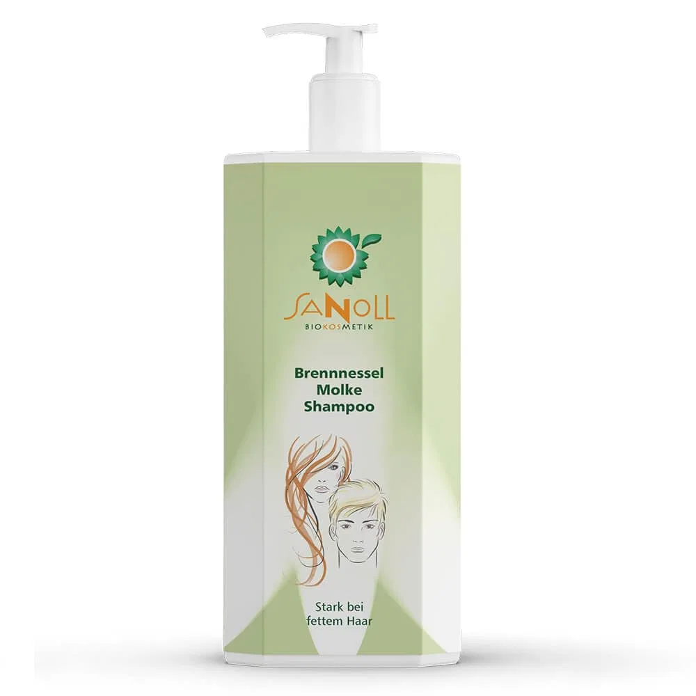 Шампунь Sanoll Nettle Whey с крапивой и сывороткой, 1 литр Sanoll