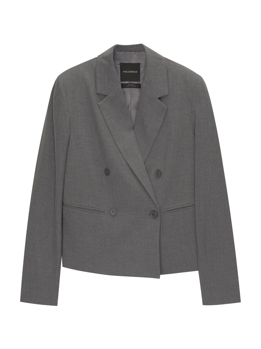 

Классический блейзер Pull&Bear Blazer, серый