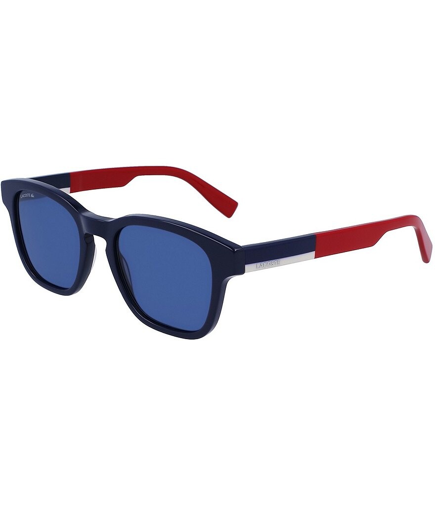 

Мужские прямоугольные солнцезащитные очки Lacoste L986S 52 мм, синий