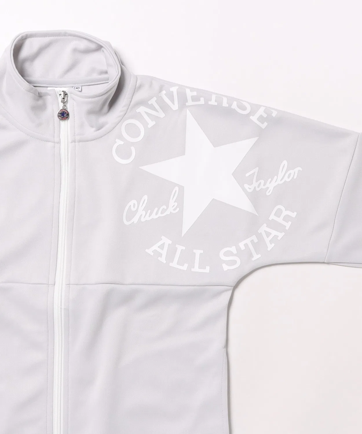 Костюм спортивный CONVERSE School Warm Up Suit, серебристо-серый — фото 3