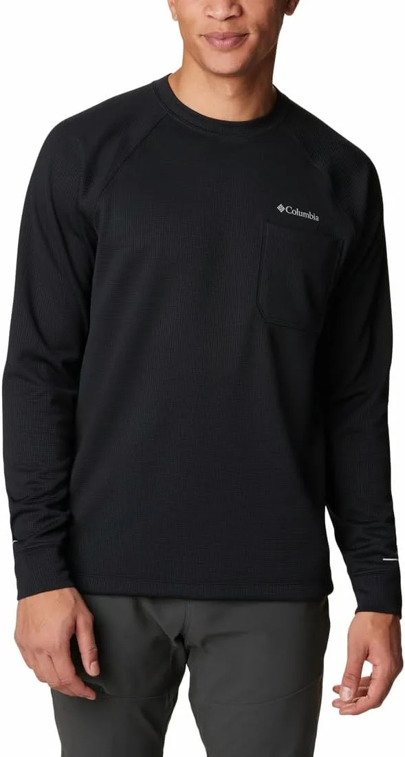 

Columbia мужская толстовка Black Mesa Waffle Knit Crew