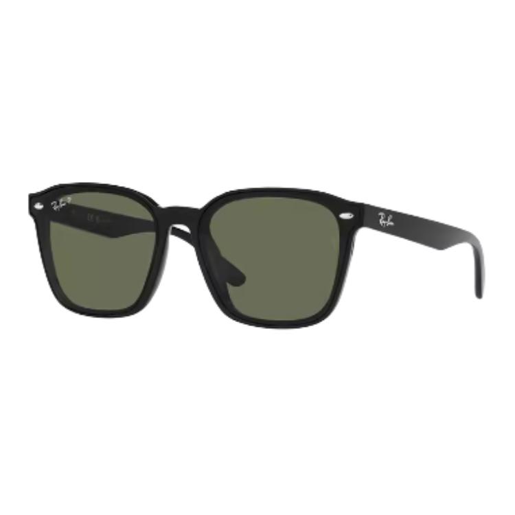

RayBan Квадратные солнцезащитные очки унисекс черные, Black