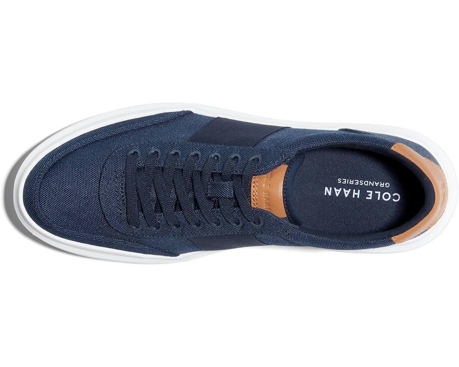 Кроссовки Cole Haan Grandpro Rally Canvas II, цвет Navy Blazer/Natural Tan/Optic White — фото 2