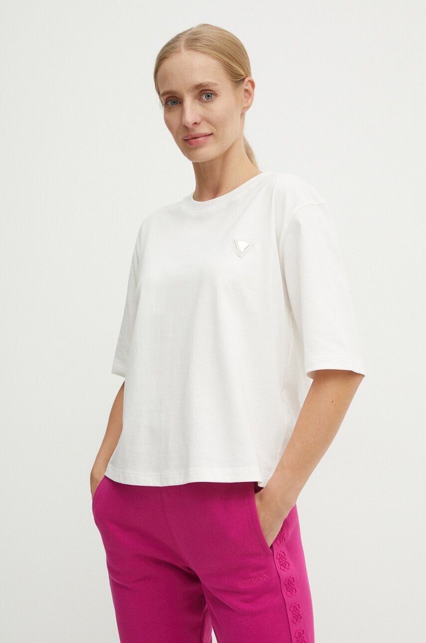 

Футболка Guess из хлопка, белый