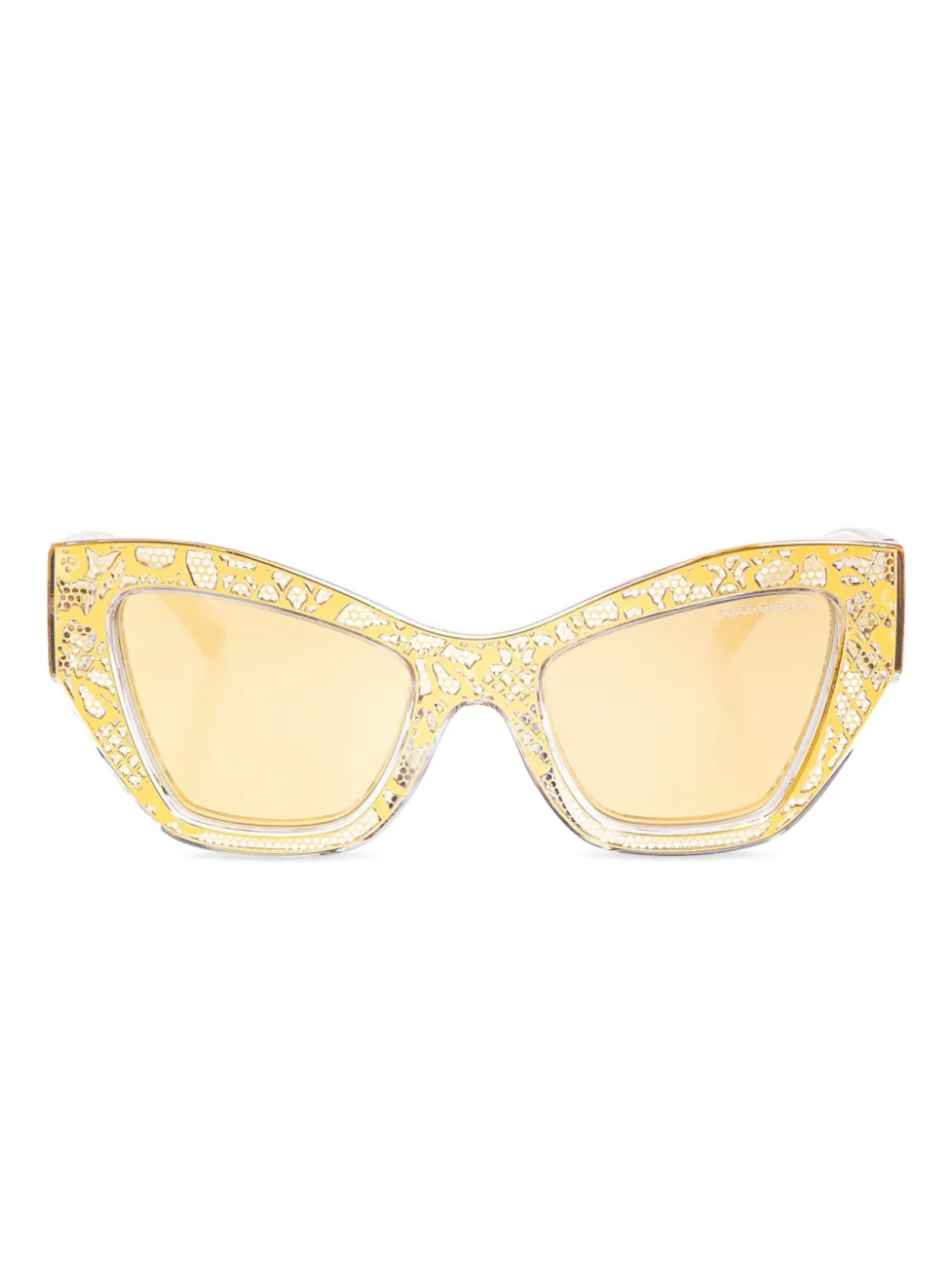 

Солнцезащитные очки DG Lace Dolce & Gabbana Eyewear, золотой