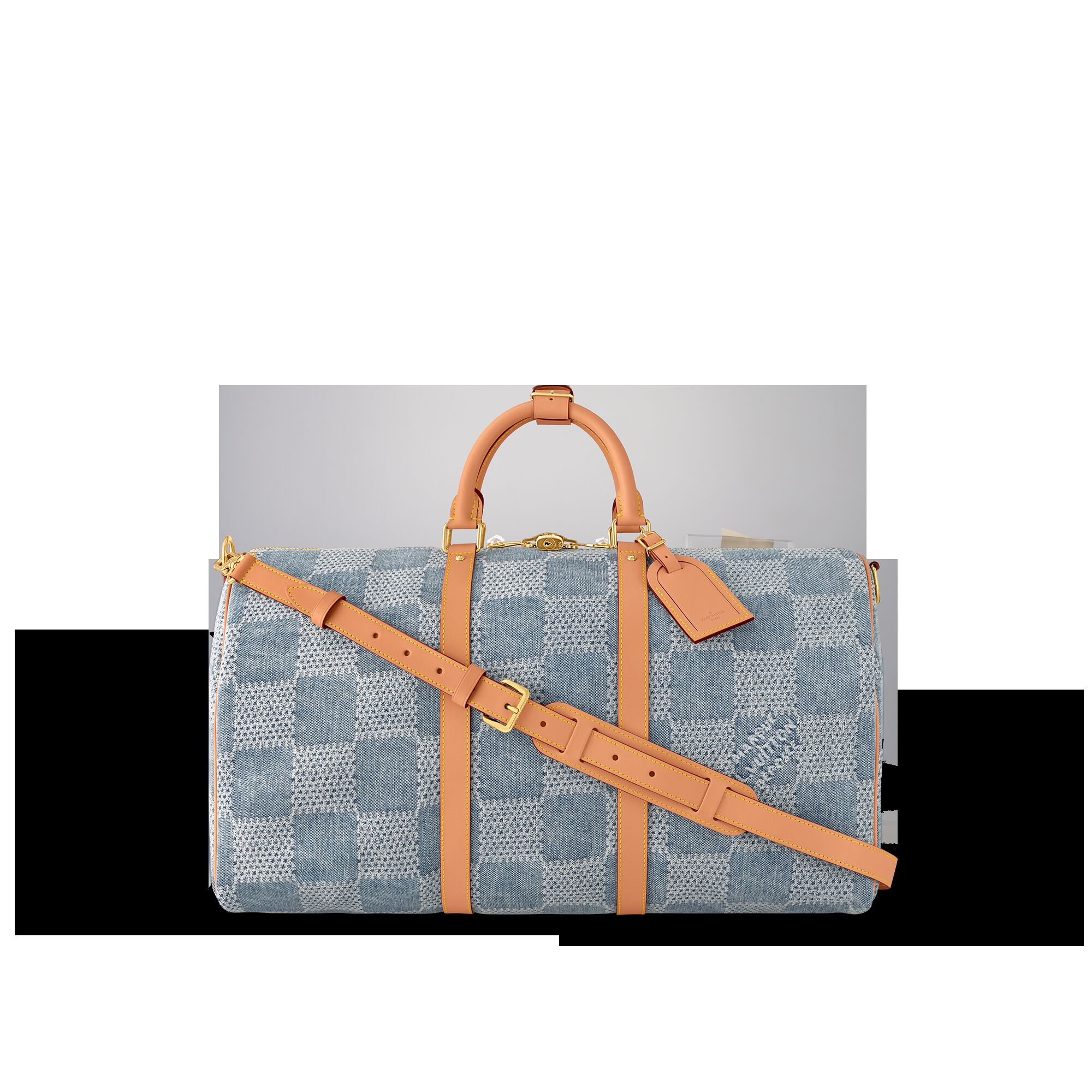 

Сумка Keepall Bandoulière 50 Louis Vuitton, синий