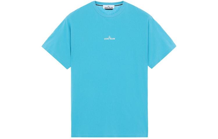 

Футболка мужская синяя Stone Island, синий