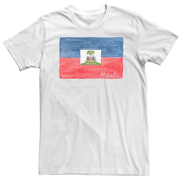 

Футболка Big & Tall HHM Haiti Flag Watercolor Licensed Character