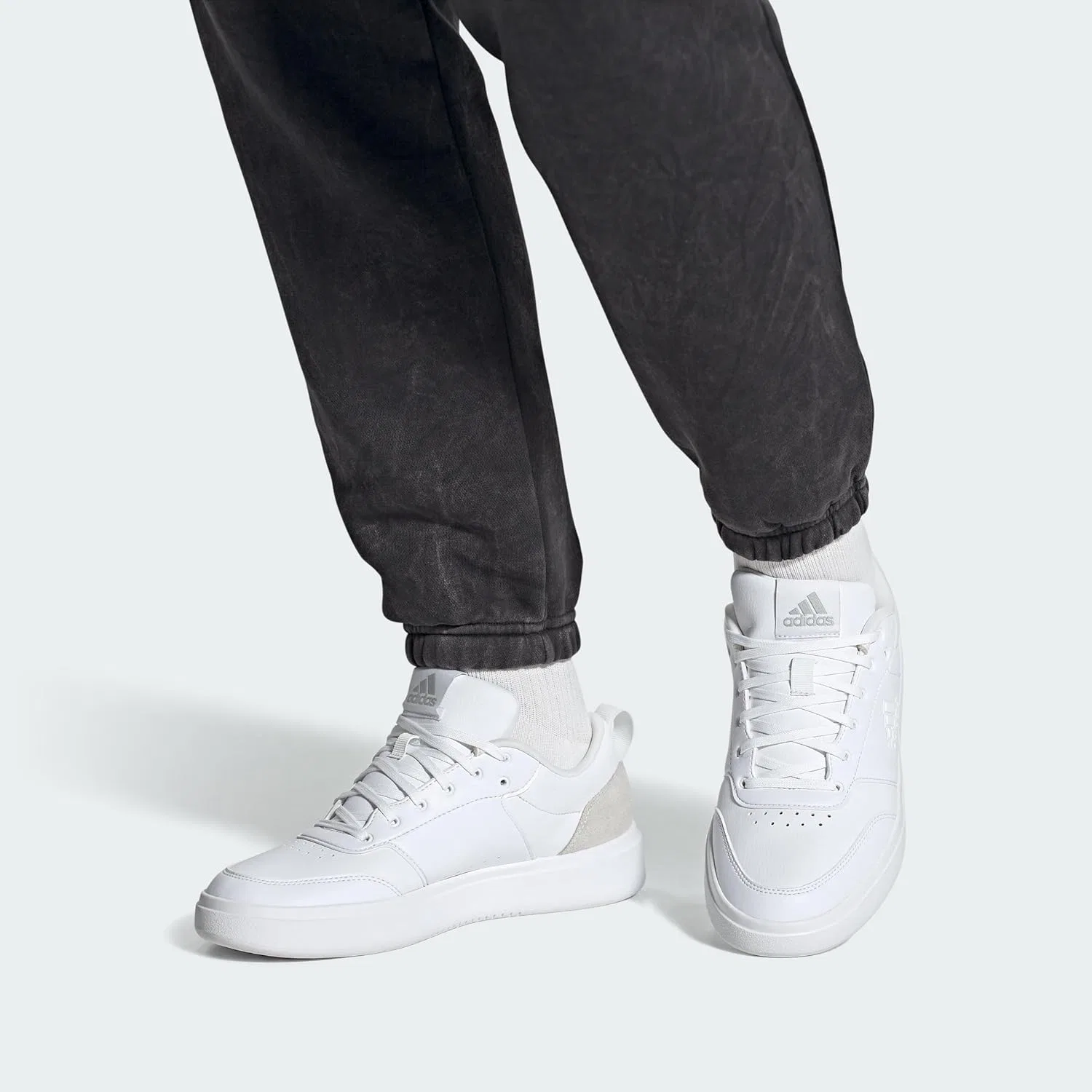 Мужские кроссовки Adidas Park St, Cloud White Cloud White Grey Two — фото 2