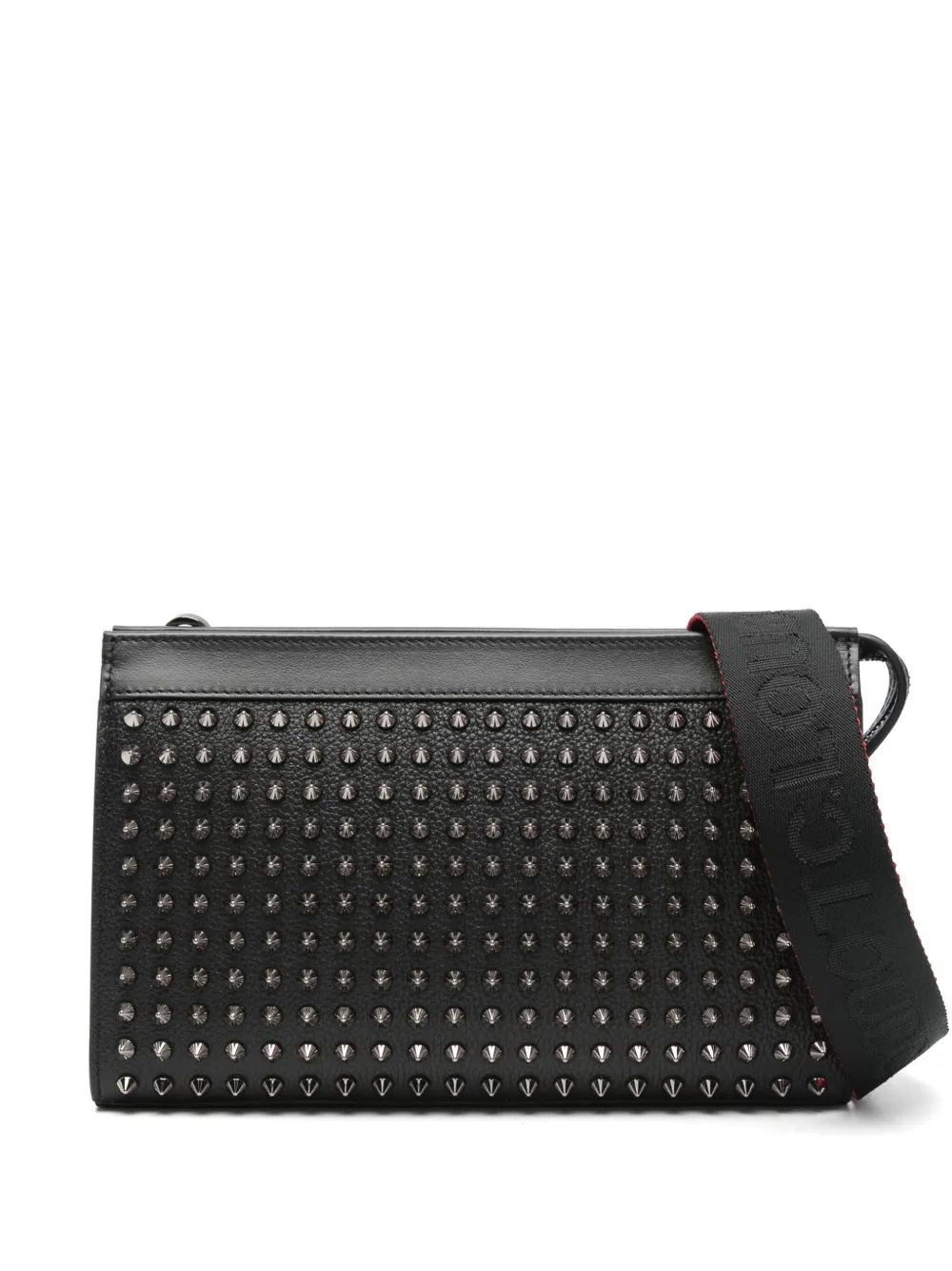 

Сумка на плечо Studded Zip Christian Louboutin, черный